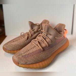 Size 7.5 adidas Yeezy Boost 350 V2 Clay 2016 Pre-owned